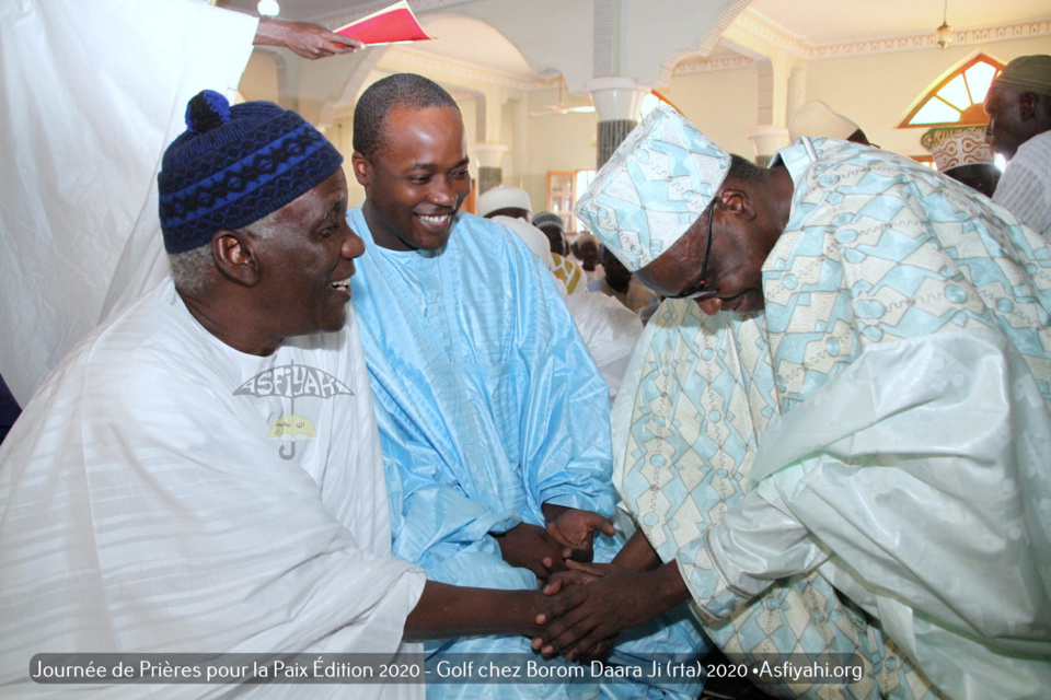 PHOTOS - PAIX AU SENEGAL DANS LE CONTEXTE DU CORONAVIRUS ET DE LA CRIMINALITÉ - Les Images de la Journée de Prières organisée à Golf Chez Serigne Mansour SY  Borom Daara Ji (rta)