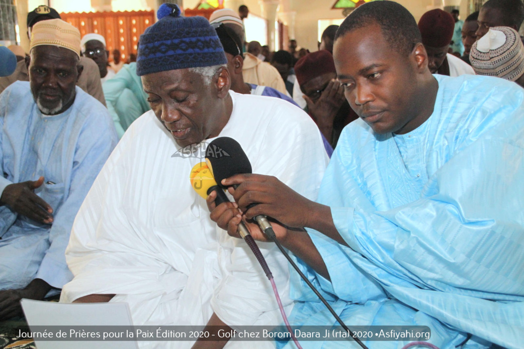 PHOTOS - PAIX AU SENEGAL DANS LE CONTEXTE DU CORONAVIRUS ET DE LA CRIMINALITÉ - Les Images de la Journée de Prières organisée à Golf Chez Serigne Mansour SY  Borom Daara Ji (rta)