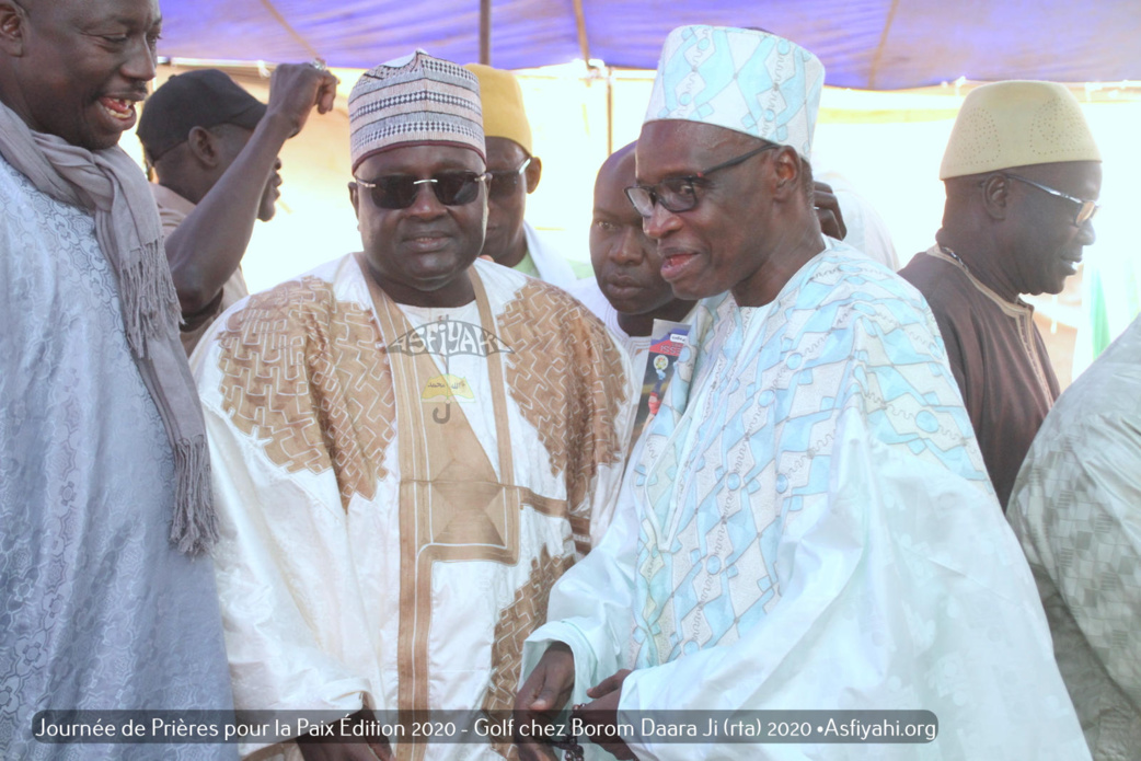 PHOTOS - PAIX AU SENEGAL DANS LE CONTEXTE DU CORONAVIRUS ET DE LA CRIMINALITÉ - Les Images de la Conférence de la Journée de Prières organisée à Golf Chez Serigne Mansour SY Borom Daara Ji (rta)