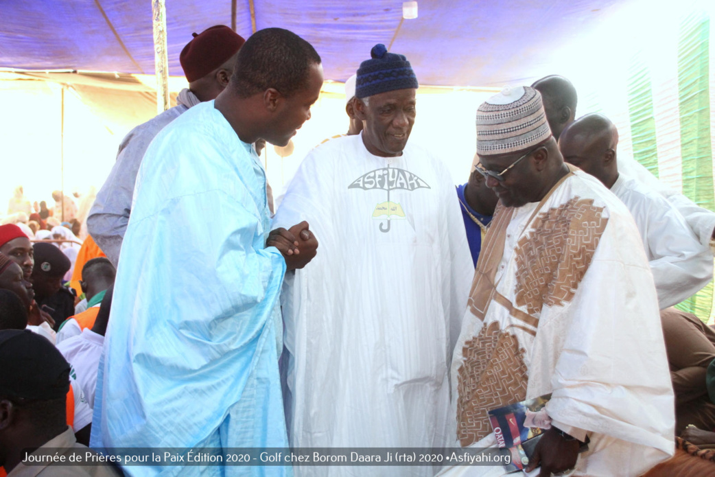 PHOTOS - PAIX AU SENEGAL DANS LE CONTEXTE DU CORONAVIRUS ET DE LA CRIMINALITÉ - Les Images de la Conférence de la Journée de Prières organisée à Golf Chez Serigne Mansour SY Borom Daara Ji (rta)