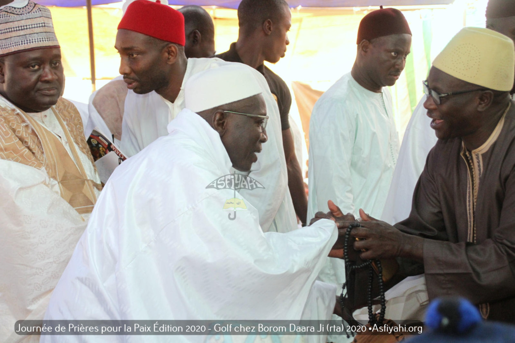 PHOTOS - PAIX AU SENEGAL DANS LE CONTEXTE DU CORONAVIRUS ET DE LA CRIMINALITÉ - Les Images de la Conférence de la Journée de Prières organisée à Golf Chez Serigne Mansour SY Borom Daara Ji (rta)