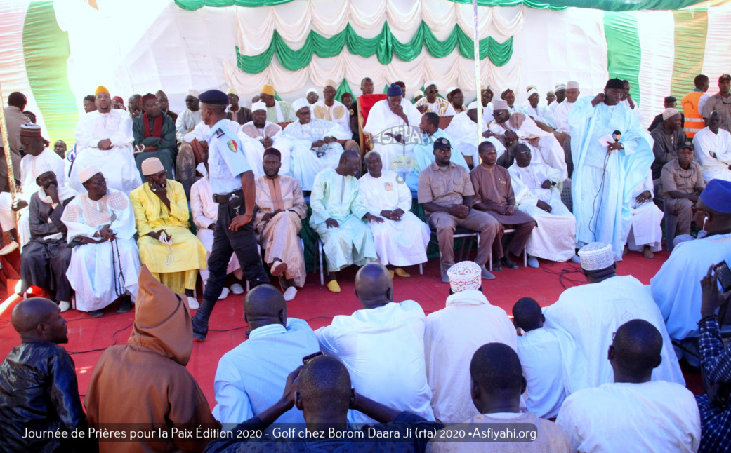 PHOTOS - PAIX AU SENEGAL DANS LE CONTEXTE DU CORONAVIRUS ET DE LA CRIMINALITÉ - Les Images de la Conférence de la Journée de Prières organisée à Golf Chez Serigne Mansour SY Borom Daara Ji (rta)