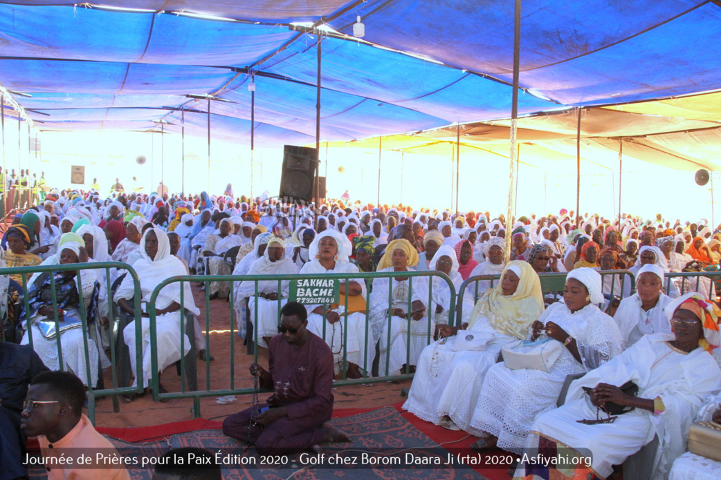 PHOTOS - PAIX AU SENEGAL DANS LE CONTEXTE DU CORONAVIRUS ET DE LA CRIMINALITÉ - Les Images de la Conférence de la Journée de Prières organisée à Golf Chez Serigne Mansour SY Borom Daara Ji (rta)