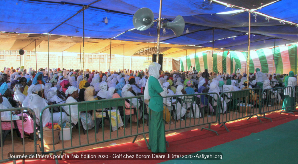 PHOTOS - PAIX AU SENEGAL DANS LE CONTEXTE DU CORONAVIRUS ET DE LA CRIMINALITÉ - Les Images de la Conférence de la Journée de Prières organisée à Golf Chez Serigne Mansour SY Borom Daara Ji (rta)