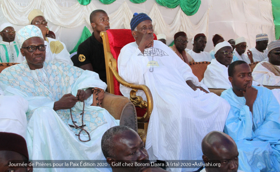 PHOTOS - PAIX AU SENEGAL DANS LE CONTEXTE DU CORONAVIRUS ET DE LA CRIMINALITÉ - Les Images de la Conférence de la Journée de Prières organisée à Golf Chez Serigne Mansour SY Borom Daara Ji (rta)
