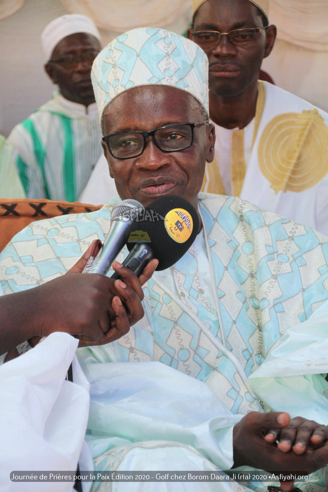 PHOTOS - PAIX AU SENEGAL DANS LE CONTEXTE DU CORONAVIRUS ET DE LA CRIMINALITÉ - Les Images de la Conférence de la Journée de Prières organisée à Golf Chez Serigne Mansour SY Borom Daara Ji (rta)