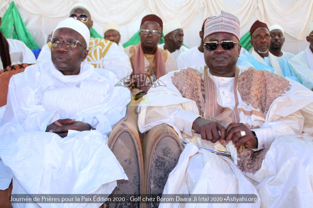 PHOTOS - PAIX AU SENEGAL DANS LE CONTEXTE DU CORONAVIRUS ET DE LA CRIMINALITÉ - Les Images de la Conférence de la Journée de Prières organisée à Golf Chez Serigne Mansour SY Borom Daara Ji (rta)