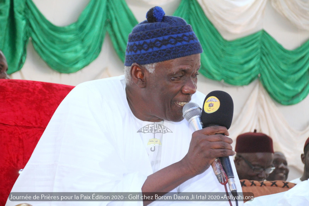 PHOTOS - PAIX AU SENEGAL DANS LE CONTEXTE DU CORONAVIRUS ET DE LA CRIMINALITÉ - Les Images de la Conférence de la Journée de Prières organisée à Golf Chez Serigne Mansour SY Borom Daara Ji (rta)