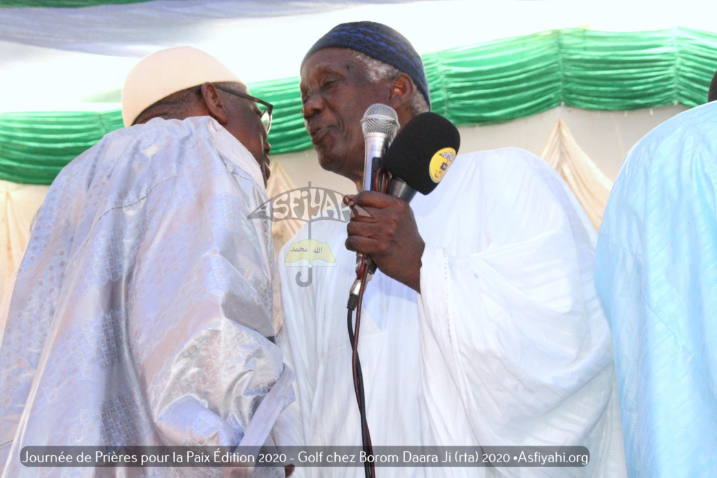 PHOTOS - PAIX AU SENEGAL DANS LE CONTEXTE DU CORONAVIRUS ET DE LA CRIMINALITÉ - Les Images de la Conférence de la Journée de Prières organisée à Golf Chez Serigne Mansour SY Borom Daara Ji (rta)