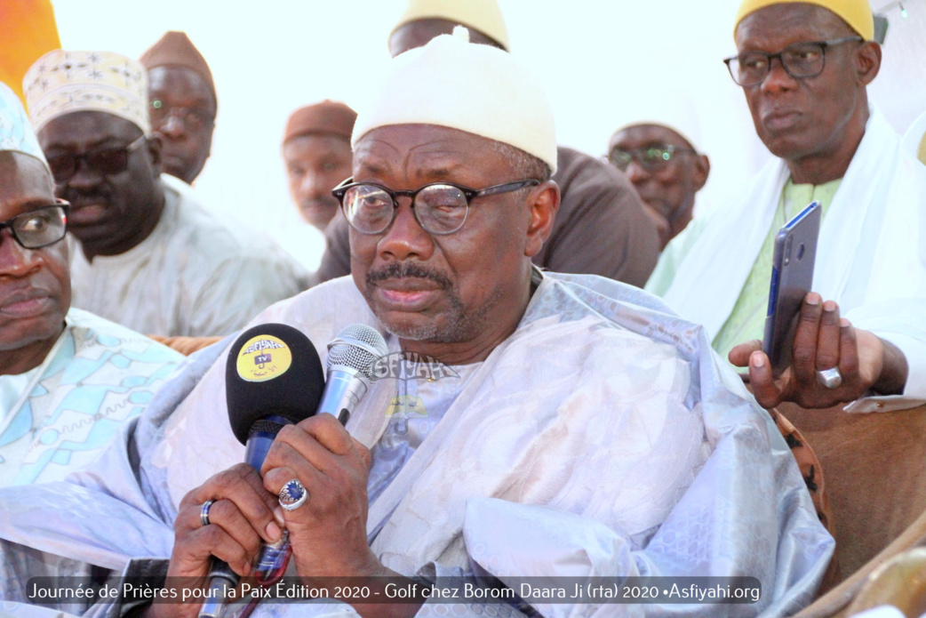 PHOTOS - PAIX AU SENEGAL DANS LE CONTEXTE DU CORONAVIRUS ET DE LA CRIMINALITÉ - Les Images de la Conférence de la Journée de Prières organisée à Golf Chez Serigne Mansour SY Borom Daara Ji (rta)
