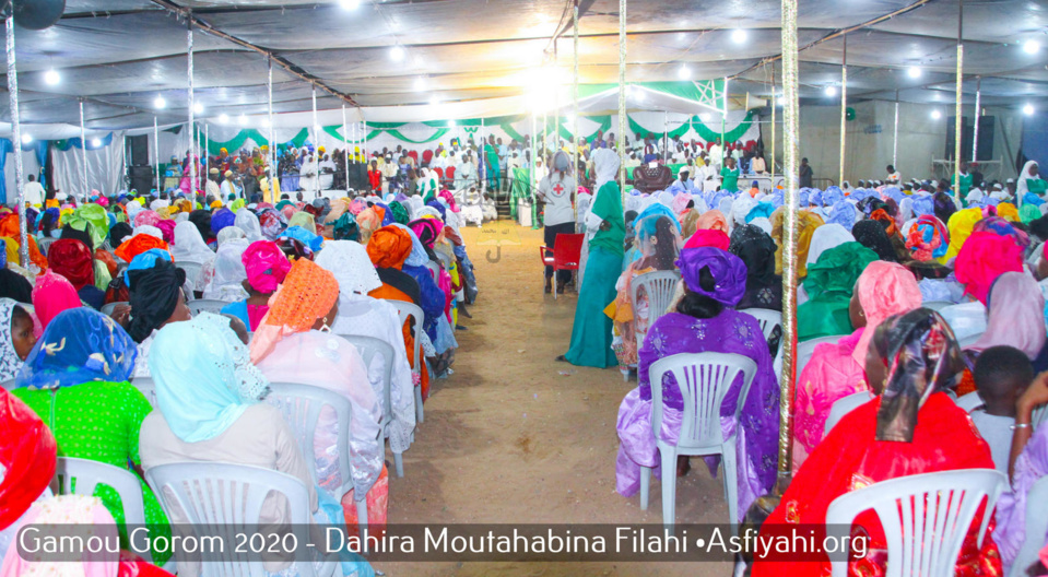 PHOTOS - Les Images du  Dahiratoul Moutahabina Filahi de Gorom, edition 2020, présidé par Serigne Habib Sy Mansour 