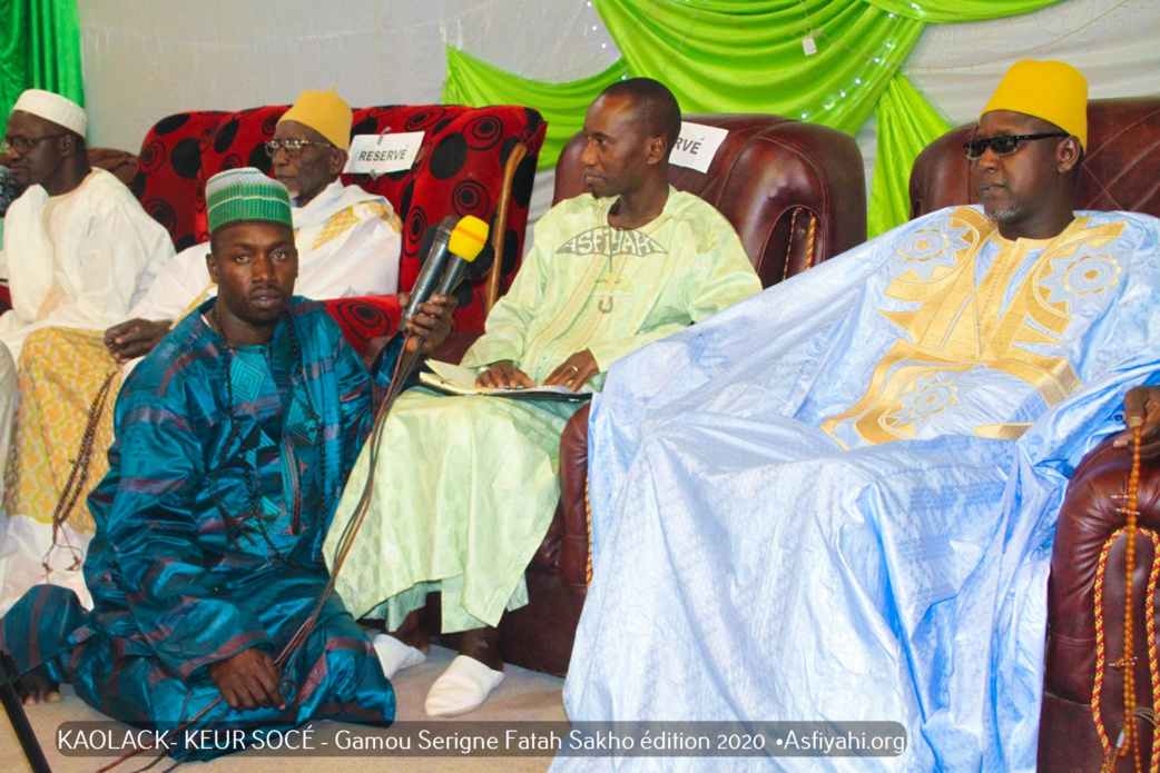 PHOTOS - KAOLACK- KEUR SOCÉ - Les Images du Gamou Serigne Fatah Sakho organisé le samedi 7 Mars 2020, sous la presidence de par Serigne Habib Sy Mansour