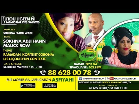 EUTOU JIGUEEN NI DU SAMEDI 30 MAI 2020 PAR SOKHNA FATOU WADE INVITE/SOKHNA ADJI ANN ET MALICK SOW
