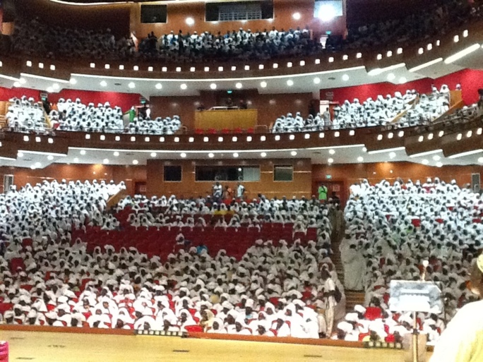 PHOTOS : La Fondation Mame Fawade Wéllé "Spiritualise" le Grand Théâtre de Dakar