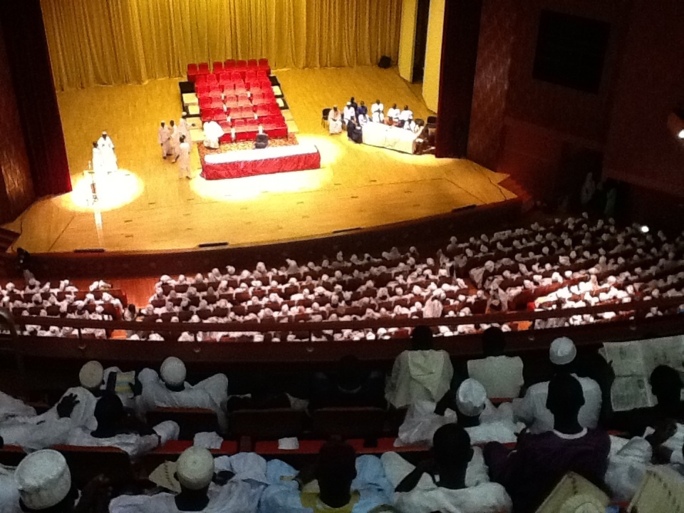 PHOTOS : La Fondation Mame Fawade Wéllé "Spiritualise" le Grand Théâtre de Dakar