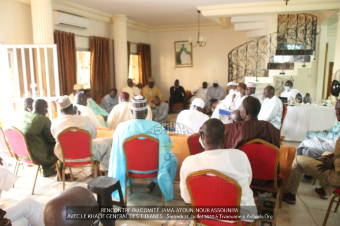 (VIDEO - PHOTO) COMPTE RENDU - Programme de Réhabilitation de la Grande Mosquée de Tivaouane et du développement socio-économique de la Hadara Malikiyya - Serigne Babacar Sy Mansour reçoit le Comité de Pilotage (VIDEO - PHOTO) COMPTE RENDU - Programme de Réhabilitation de la Grande Mosquée de Tivaouane et du développement socio-économique de la Hadara Malikiyya - Serigne Babacar Sy Mansour reçoit le Comité de Pilotage