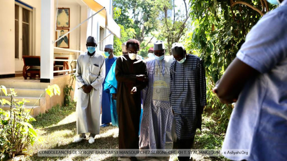PHOTOS - FANN RESIDENCE - Serigne Babacar Sy Mansour chez Serigne Cheikh Tidiane Sy Al Maktoum