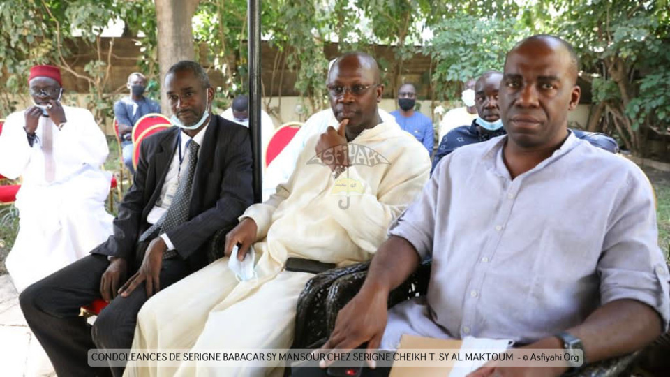 PHOTOS - FANN RESIDENCE - Serigne Babacar Sy Mansour chez Serigne Cheikh Tidiane Sy Al Maktoum
