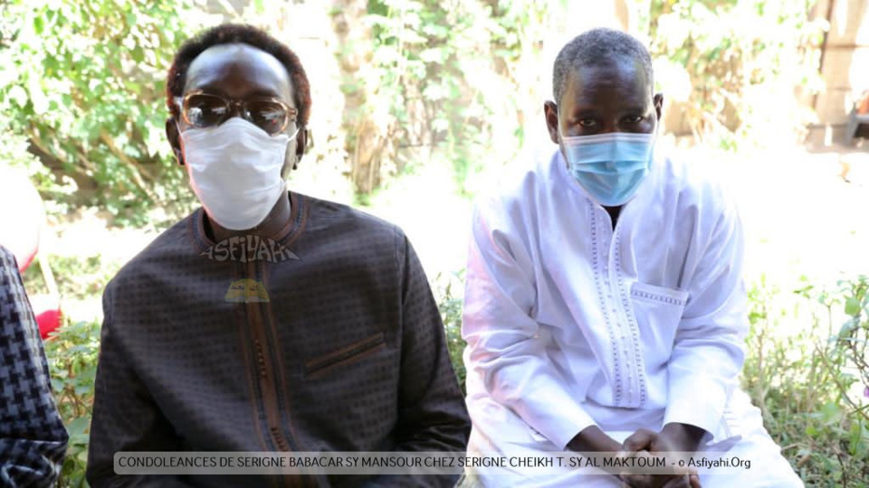 PHOTOS - FANN RESIDENCE - Serigne Babacar Sy Mansour chez Serigne Cheikh Tidiane Sy Al Maktoum