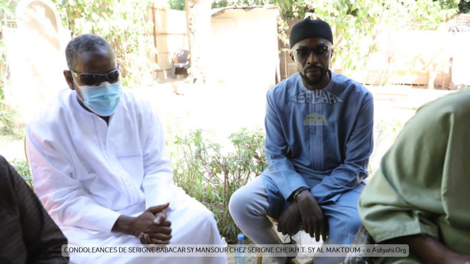 PHOTOS - FANN RESIDENCE - Serigne Babacar Sy Mansour chez Serigne Cheikh Tidiane Sy Al Maktoum