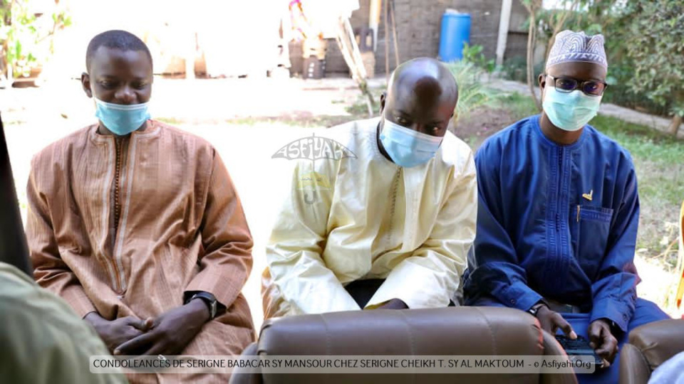 PHOTOS - FANN RESIDENCE - Serigne Babacar Sy Mansour chez Serigne Cheikh Tidiane Sy Al Maktoum