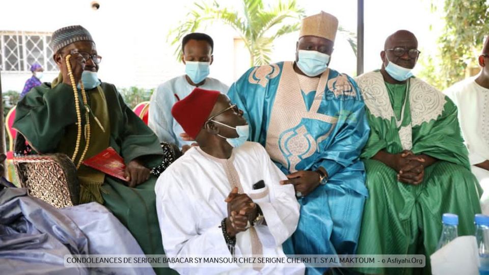 PHOTOS - FANN RESIDENCE - Serigne Babacar Sy Mansour chez Serigne Cheikh Tidiane Sy Al Maktoum