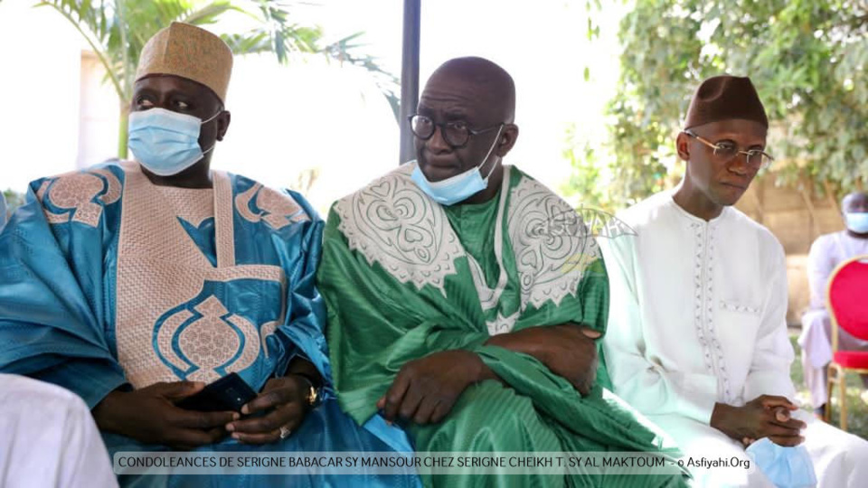 PHOTOS - FANN RESIDENCE - Serigne Babacar Sy Mansour chez Serigne Cheikh Tidiane Sy Al Maktoum