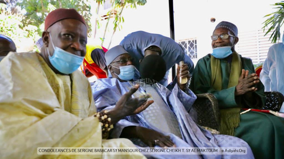 PHOTOS - FANN RESIDENCE - Serigne Babacar Sy Mansour chez Serigne Cheikh Tidiane Sy Al Maktoum