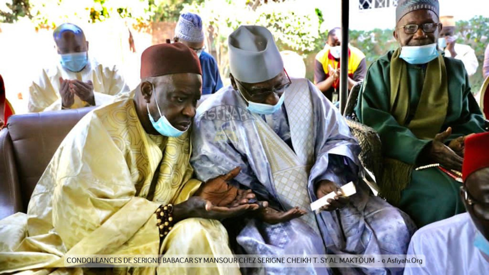 PHOTOS - FANN RESIDENCE - Serigne Babacar Sy Mansour chez Serigne Cheikh Tidiane Sy Al Maktoum