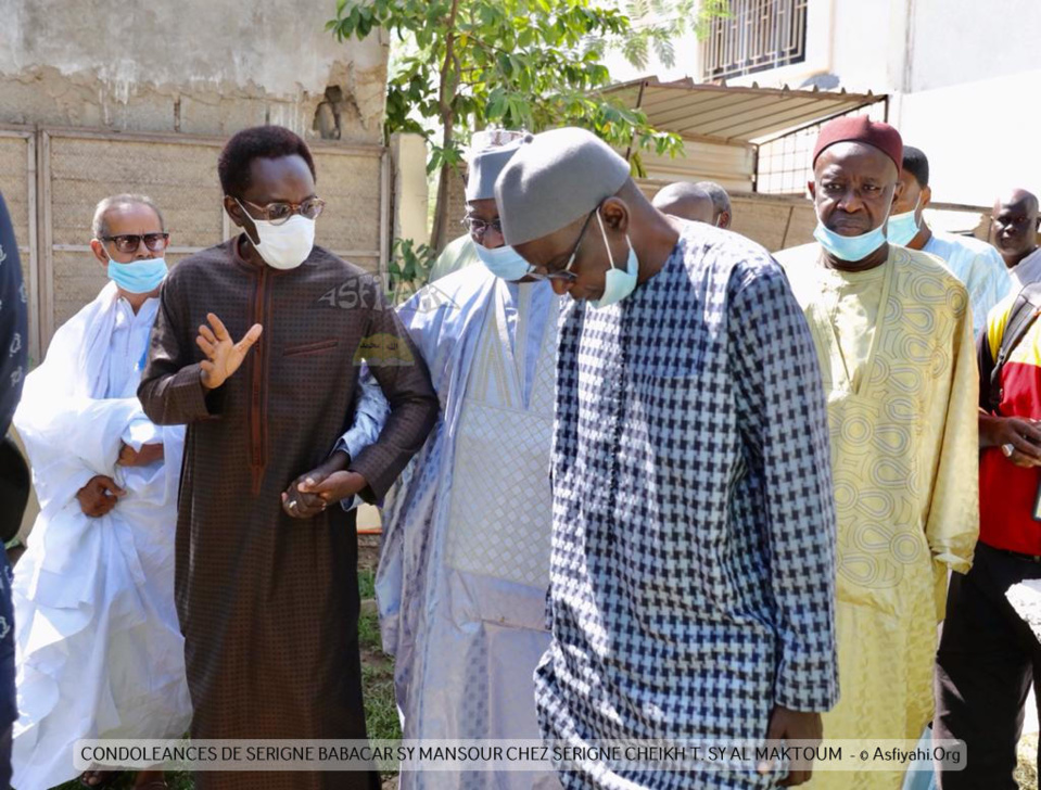 PHOTOS - FANN RESIDENCE - Serigne Babacar Sy Mansour chez Serigne Cheikh Tidiane Sy Al Maktoum