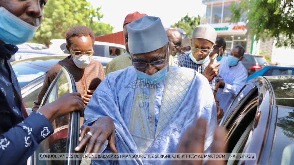 PHOTOS - FANN RESIDENCE - Serigne Babacar Sy Mansour chez Serigne Cheikh Tidiane Sy Al Maktoum