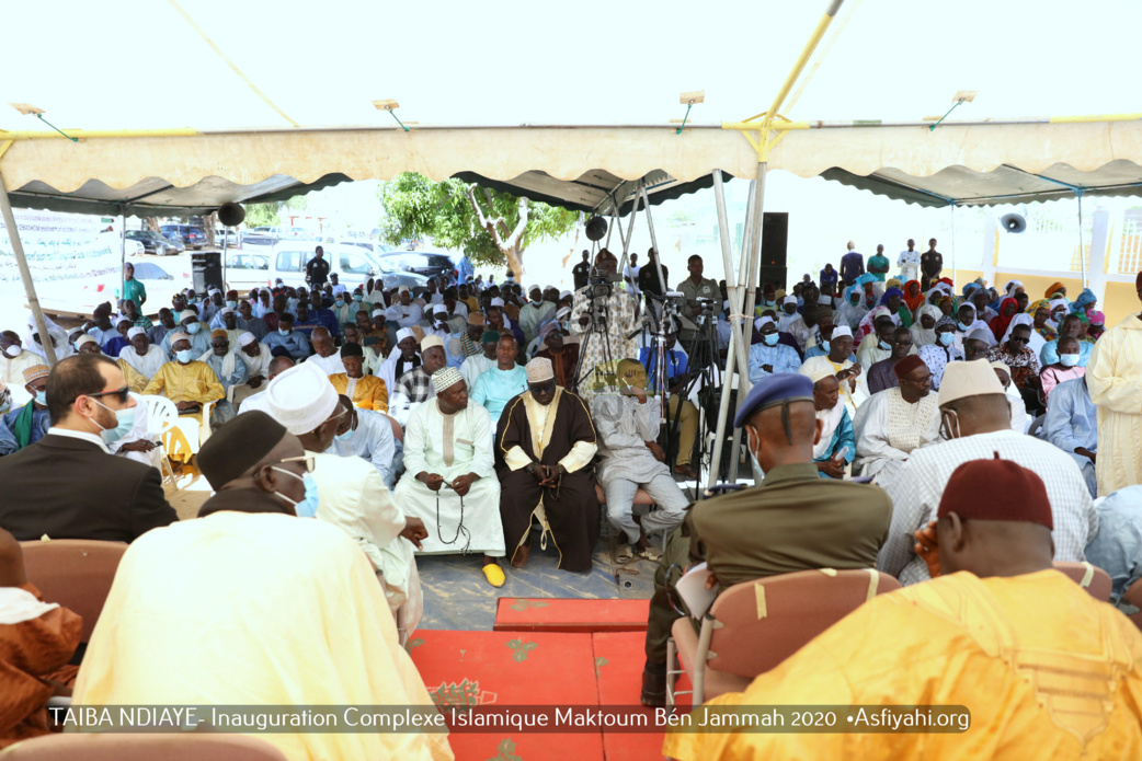 REPORTAGE PHOTOS ET VIDEO  - TAIBA NDIAYE - Les Images de l’inauguration du Complexe Islamique Maktoum Ben Jumma, initié par les Etablissements Serigne Mansour Sy Borom Daara Yi en partenariat avec l’ONG Al Wassat