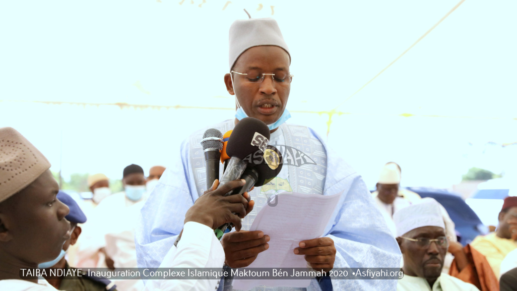 REPORTAGE PHOTOS ET VIDEO  - TAIBA NDIAYE - Les Images de l’inauguration du Complexe Islamique Maktoum Ben Jumma, initié par les Etablissements Serigne Mansour Sy Borom Daara Yi en partenariat avec l’ONG Al Wassat