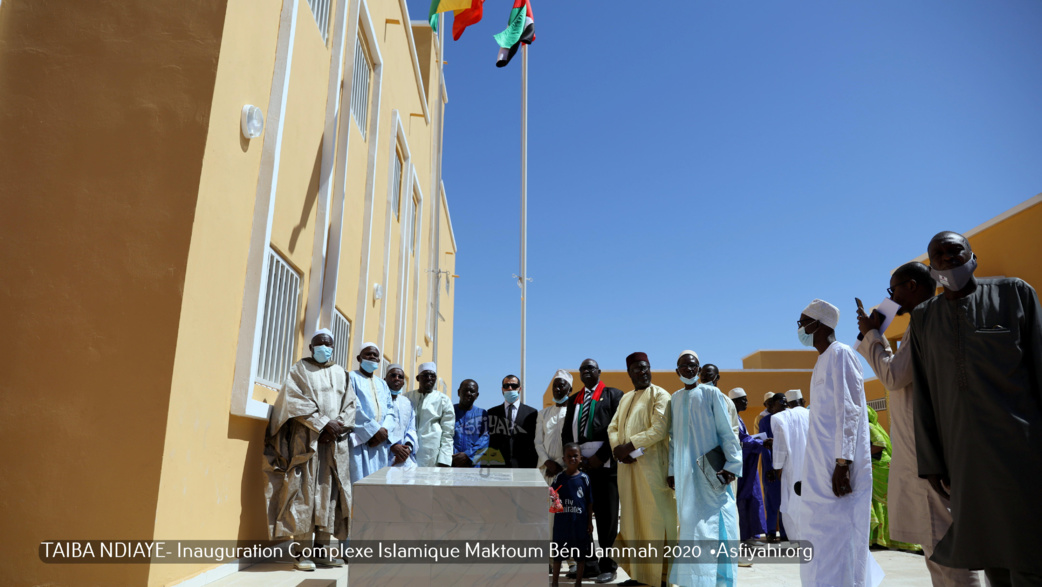 REPORTAGE PHOTOS ET VIDEO  - TAIBA NDIAYE - Les Images de l’inauguration du Complexe Islamique Maktoum Ben Jumma, initié par les Etablissements Serigne Mansour Sy Borom Daara Yi en partenariat avec l’ONG Al Wassat