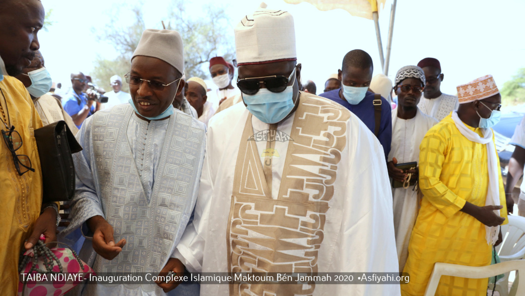 REPORTAGE PHOTOS ET VIDEO  - TAIBA NDIAYE - Les Images de l’inauguration du Complexe Islamique Maktoum Ben Jumma, initié par les Etablissements Serigne Mansour Sy Borom Daara Yi en partenariat avec l’ONG Al Wassat