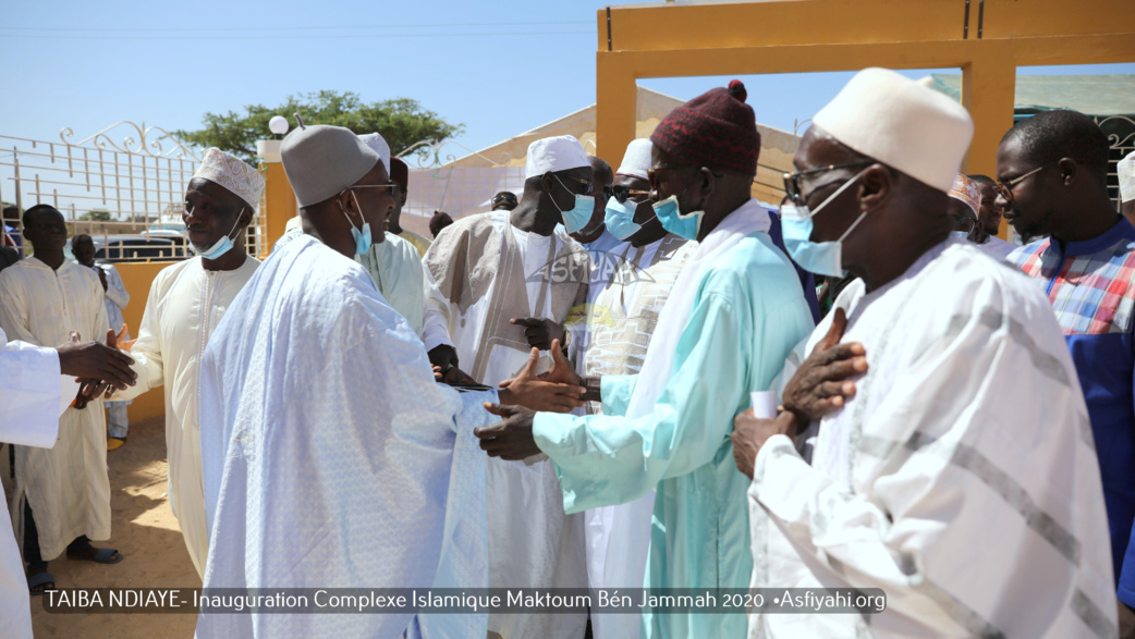 REPORTAGE PHOTOS ET VIDEO  - TAIBA NDIAYE - Les Images de l’inauguration du Complexe Islamique Maktoum Ben Jumma, initié par les Etablissements Serigne Mansour Sy Borom Daara Yi en partenariat avec l’ONG Al Wassat