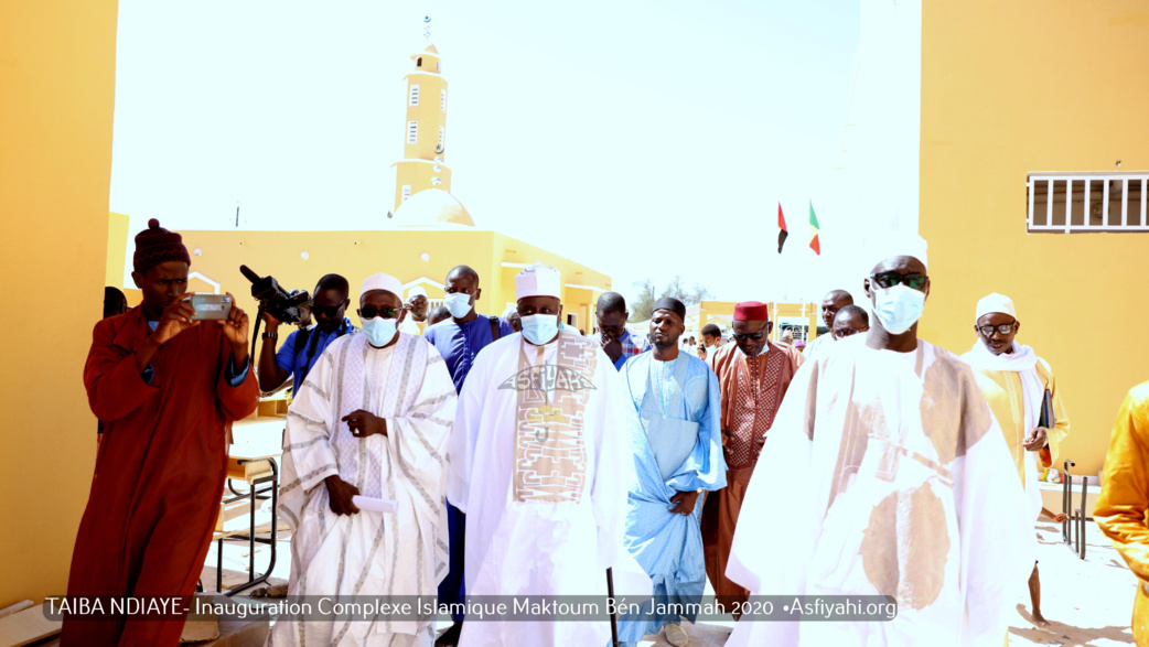 REPORTAGE PHOTOS ET VIDEO  - TAIBA NDIAYE - Les Images de l’inauguration du Complexe Islamique Maktoum Ben Jumma, initié par les Etablissements Serigne Mansour Sy Borom Daara Yi en partenariat avec l’ONG Al Wassat