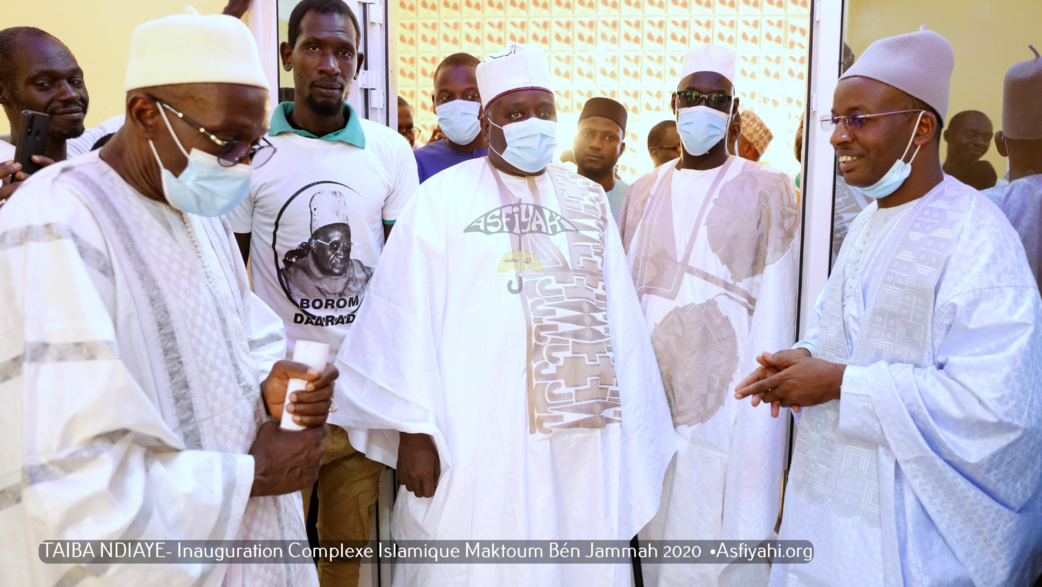 REPORTAGE PHOTOS ET VIDEO  - TAIBA NDIAYE - Les Images de l’inauguration du Complexe Islamique Maktoum Ben Jumma, initié par les Etablissements Serigne Mansour Sy Borom Daara Yi en partenariat avec l’ONG Al Wassat