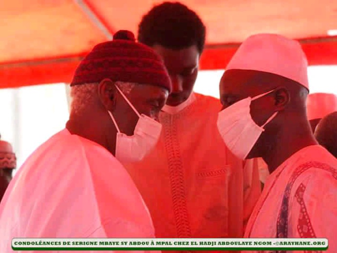 Mpal : Serigne Babacar SY Abdoul Aziz a présenté les condoléances de la famille de Seydil Hadji Malick SY à la famille de Mame Rawane NGOM... Mpal : Serigne Babacar SY Abdoul Aziz a présenté les condoléances de la famille de Seydil Hadji Malick SY à la famille de Mame Rawane NGOM...