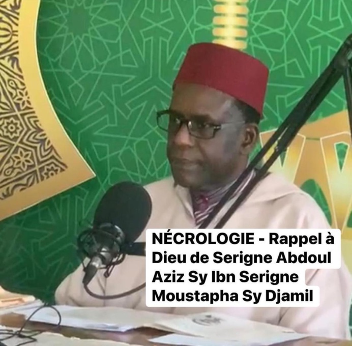 Abdoul Aziz Sy Diamil adepte du zikr n’est plus (par Magib Sène) Abdoul Aziz Sy Diamil adepte du zikr n’est plus (par Magib Sène)