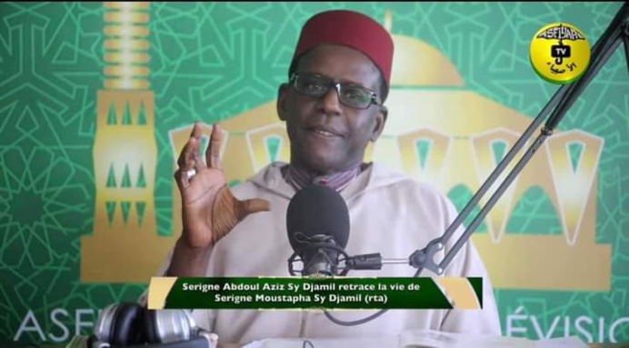 Pape Khalifa NDIAYE rend hommage à feu Serigne Abdoul Aziz SY Djamil