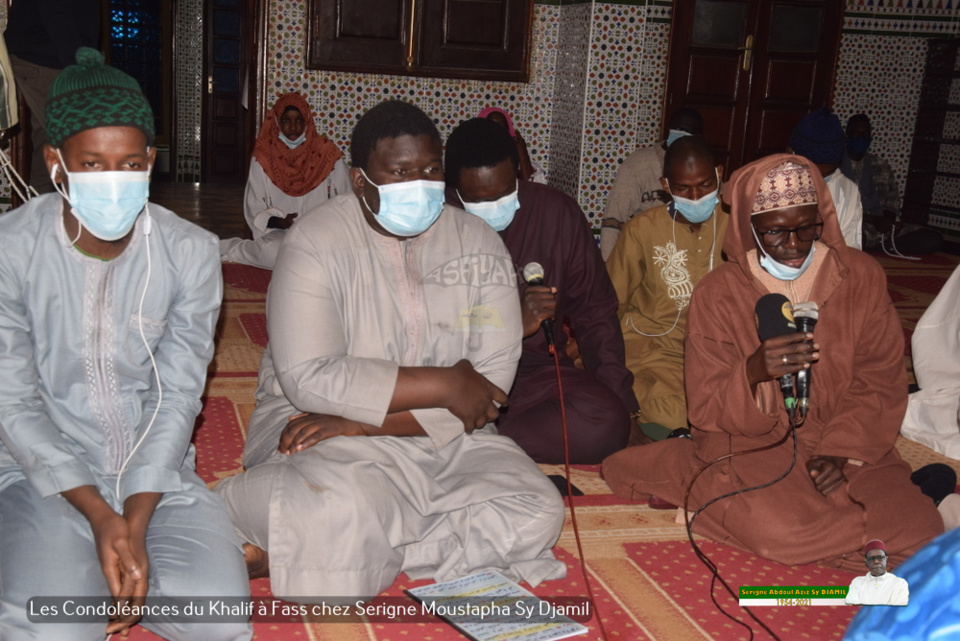 PHOTOS - FASS - Les Images des condoléances de Serigne Babacar Sy Mansour et de la famille Sy à la famille de Serigne Moustapha Sy Djamil suite au rappel à Dieu de Serigne Abdoul Aziz Sy Djamil 