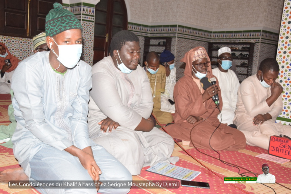 PHOTOS - FASS - Les Images des condoléances de Serigne Babacar Sy Mansour et de la famille Sy à la famille de Serigne Moustapha Sy Djamil suite au rappel à Dieu de Serigne Abdoul Aziz Sy Djamil 