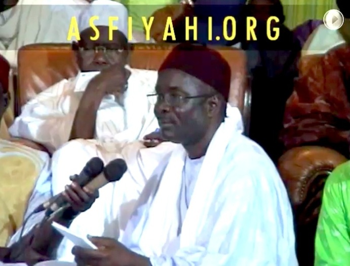 VIDEO ZIARRE 2013 :  Le Message de la Hadra délivré par Serigne Pape Makhtar Kébé