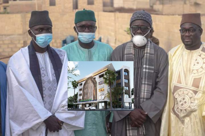 Pose première pierre du complexe Mame Abdoul Aziz SY Dabakh, initié par Oustaz Makhtar SARR.