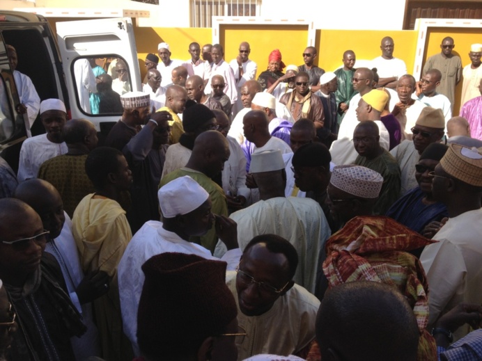 Les Images de la Levee du Corps de Abdoul Aziz Ndiaye Bouna Alboury