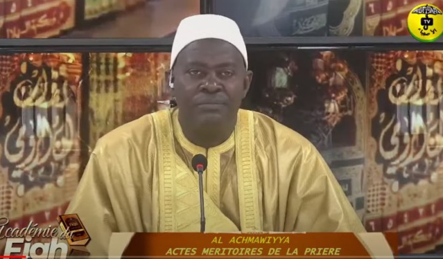 ACADÉMIE DU FIQH - du 21 Mars 2021 par Oustaz Lamine Samb Thème: Actes mèritoires de la prière
