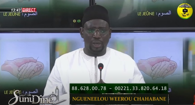 SUNU DINE DU MARDI 23 MARS 2021 THEME: NGEUNELOU CHAHBANE