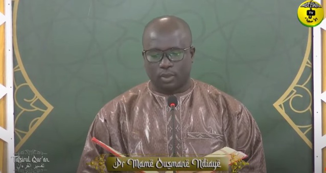 TAFSIRUL QURAN BAQARA AYA 29-30 DU 16 AVRIL 2021 PAR PROFESSEUR MAME OUSMANE NDIAYE