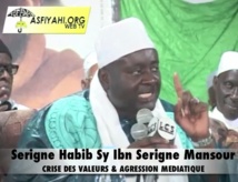 VIDEO - Serigne Habib SY Mansour sur la Crise des Valeurs et l'Agression Médiatique au Senegal